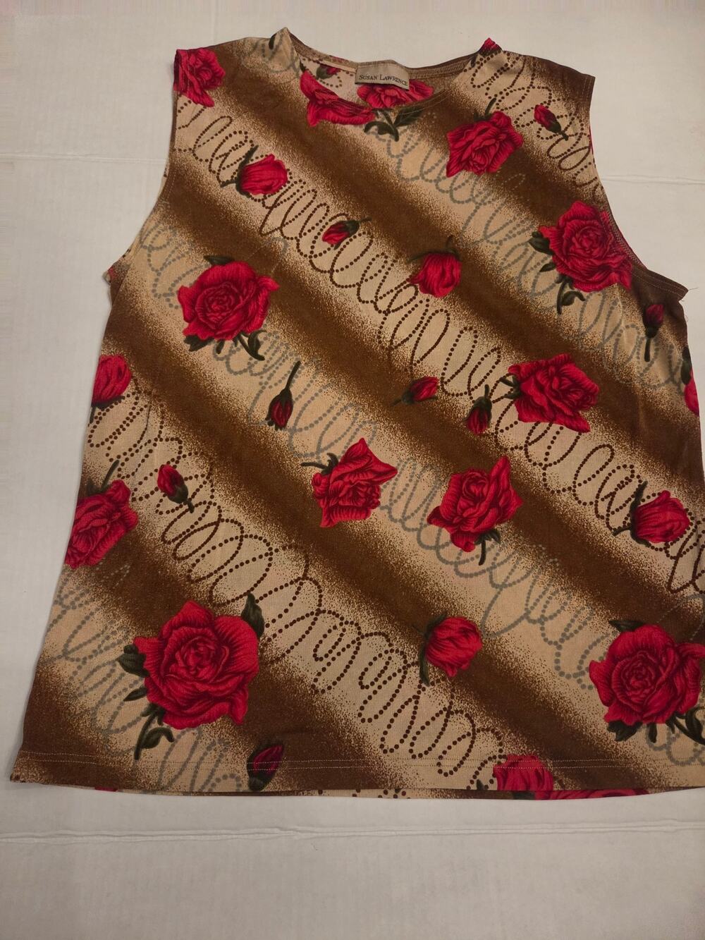 Susan Lawrence Vintage Y2K medium blouse